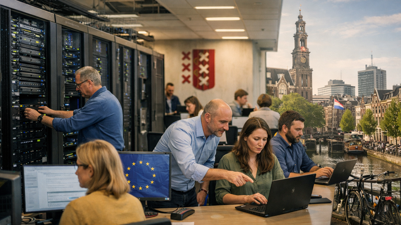 Amsterdam Dijital Altyapıda ABD Bağımlılığını Bitirmeyi Hedefliyor