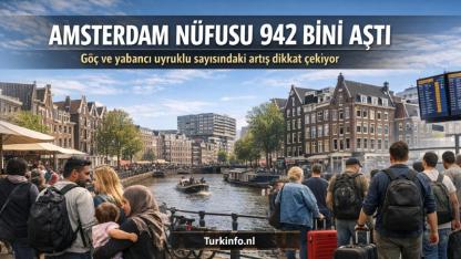 Amsterdam Nüfusu 942 Bini Aştı: Göç Artışı Belirleyici Oldu