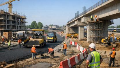 Euro Bölgesinde İnşaat Üretimi Aralıkta Toparlandı