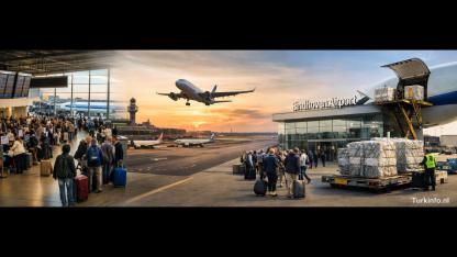 Hollanda Havalimanlarında 2025: Yolcu Artışı, Kargoda Düşüş