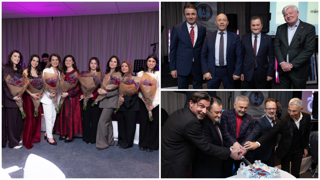 Hollanda Trabzonspor Gala Gecesi Avrupa’daki Birliği Güçlendirdi