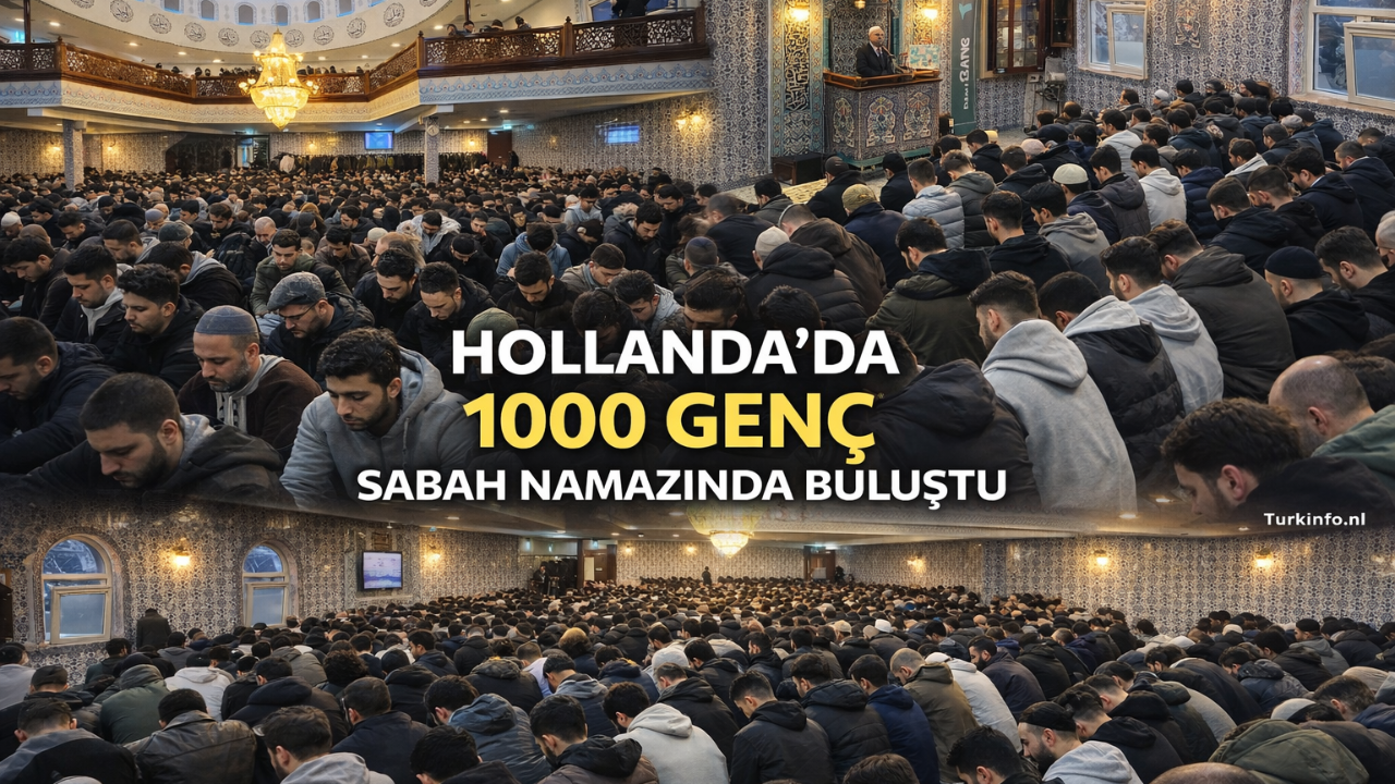 Hollanda’da 1000 Genç Sabah Namazında Buluştu