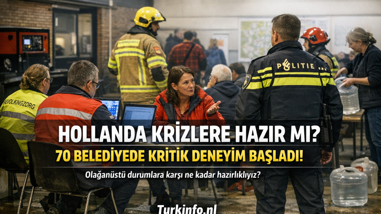 Hollanda’da 70 Belediyede Acil Durum Destek Noktası Denemesi