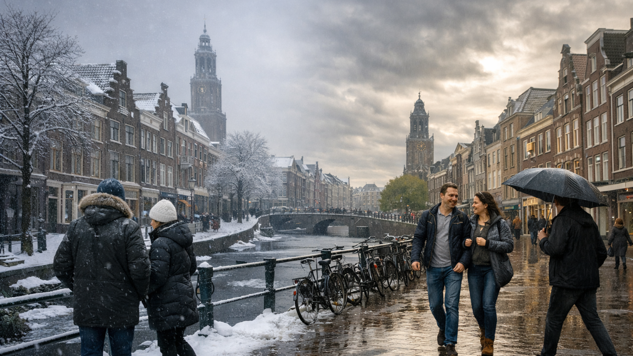 Hollanda’da Aşırı Sıcaklık Değişimi: -5’ten 12 Dereceye