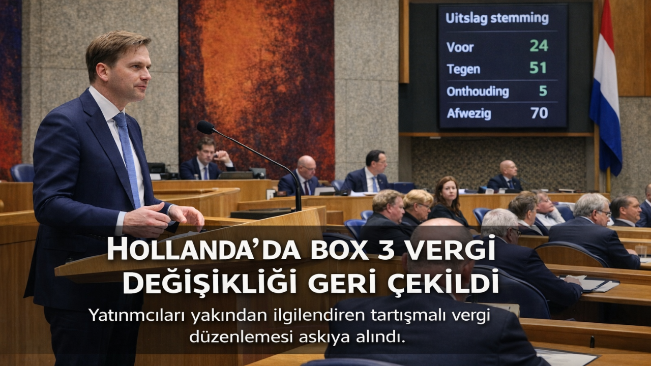Hollanda’da Box 3 Vergi Değişikliği Geri Çekildi