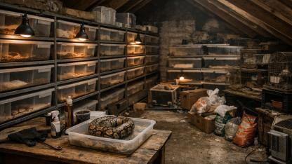 Hollanda’da Çatı Katında 60 Piton besleyen Sosyal Konut Kiracısı, evden atıldı!