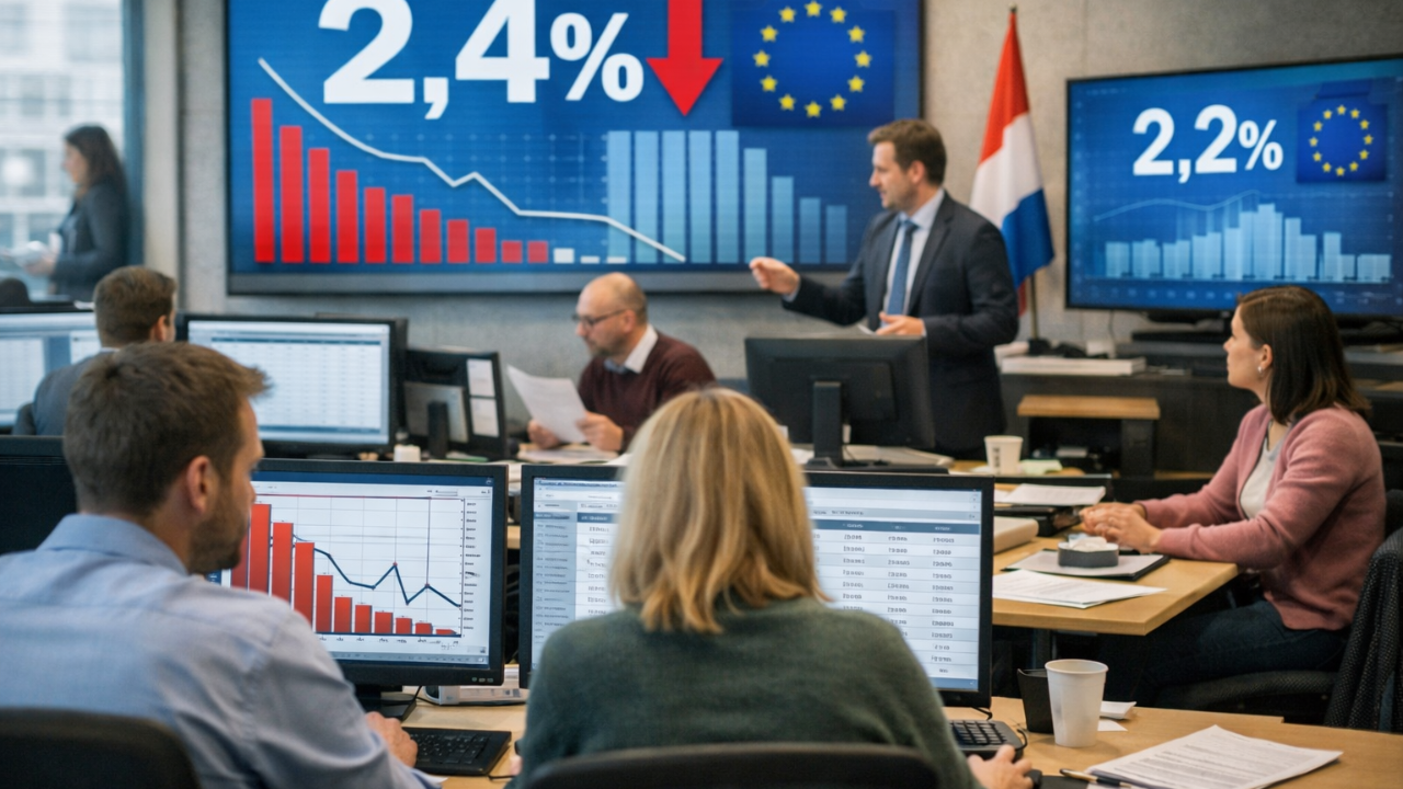 Hollanda’da CBS Hızlı Tahmini: Enflasyon Ocak’ta Yüzde 2,4’e Geriledi