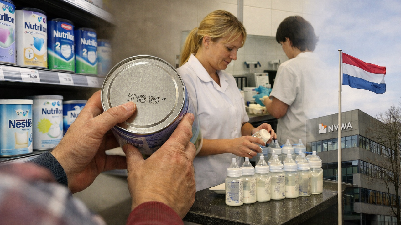 Hollanda’da Geri Çağrılan Bebek Mamaları İncelemede