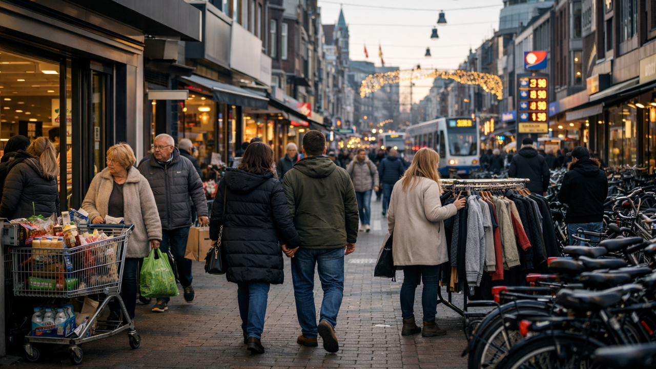 Hollanda’da Hanehalkı Harcamaları Aralık Ayında Sınırlı Yükseldi