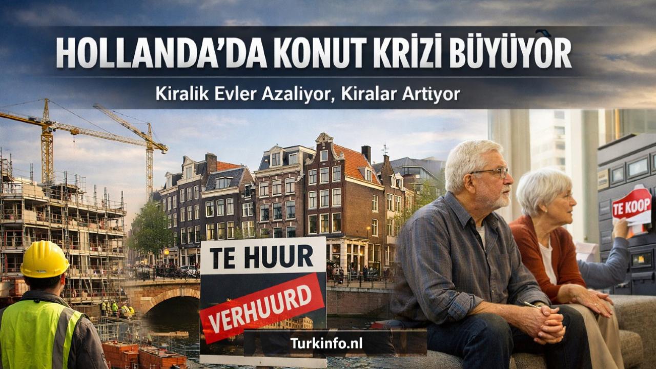 Hollanda’da Konut Açığı 410.000’e Yükseldi: Serbest Piyasada Kiralar Artmaya Devam Edecek