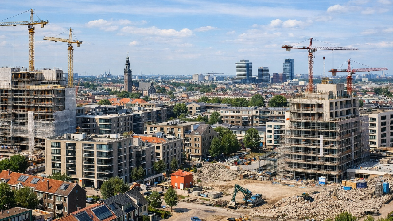Hollanda’da Konut Artış Hızı Üçüncü Yılda da Geriledi