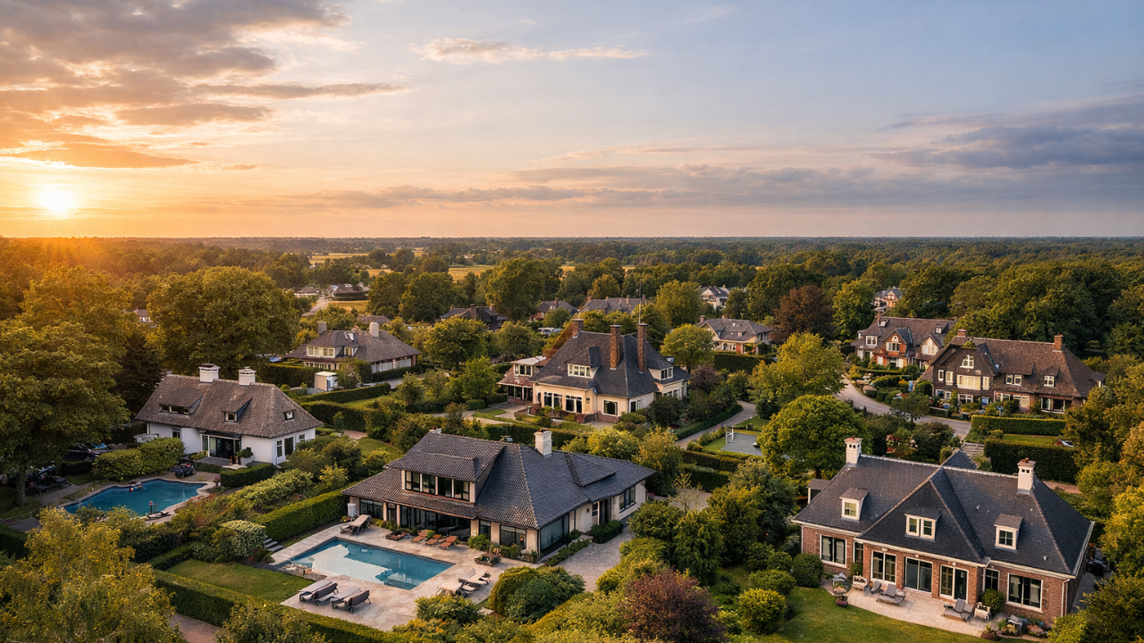 Hollanda’da Konut Fiyatları Rekor Kırdı: Blaricum’da Ortalama Ev 1,1 Milyon Euroyu Aştı!