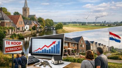 Hollanda’da Konut Fiyatları Uçuşta: Winterswijk ve Albrandswaard Zirvede