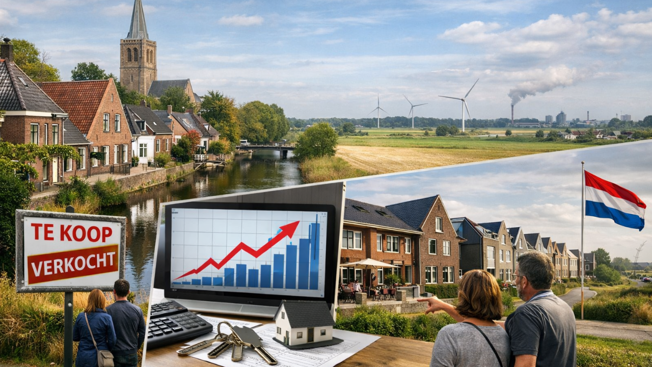 Hollanda’da Konut Fiyatları Uçuşta: Winterswijk ve Albrandswaard Zirvede