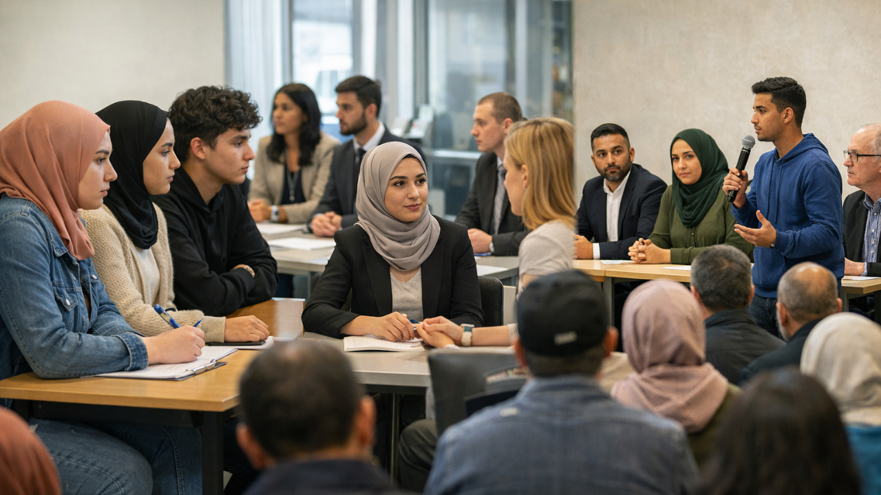 Hollanda’da Müslüman Gençler Eşitlik Talep Ediyor