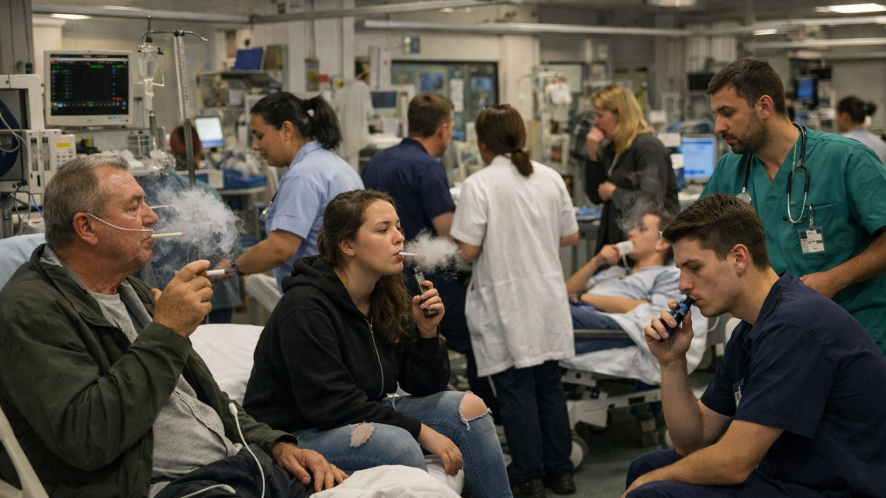 Hollanda’da Sigara Alarmı: Gençler Acil Servislik Oluyor!