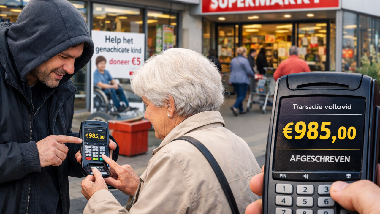 Hollanda’da Süpermarketlerde Yeni PIN Dolandırıcılığı: 5 Euro Yerine 1000 Euro Çekiliyor