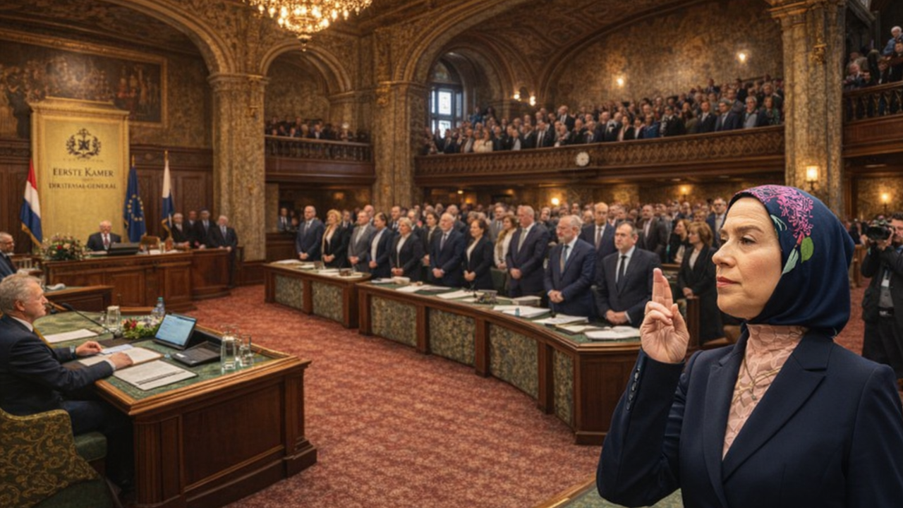 Hollanda’da Tarihi An: Ülkenin İlk Başörtülü Senatörü Göreve Başladı