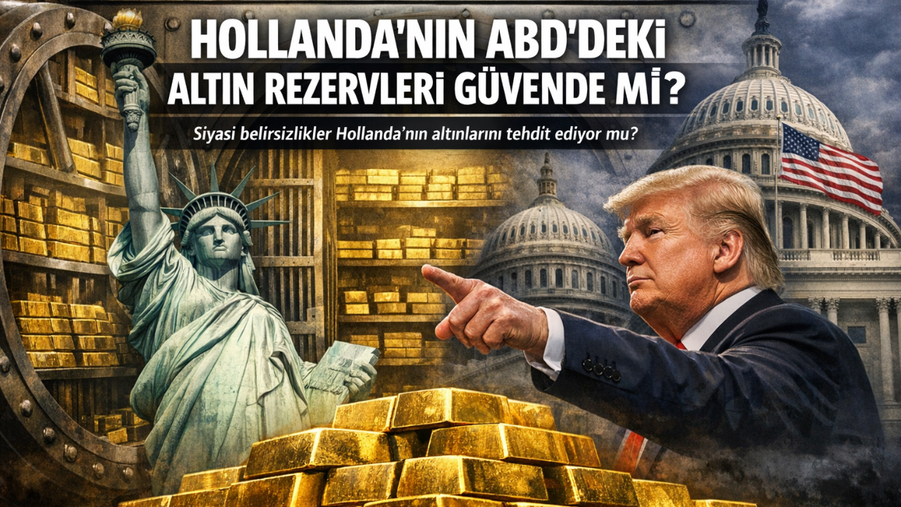 Hollanda’nın ABD’deki Altın Rezervleri Güvende mi?