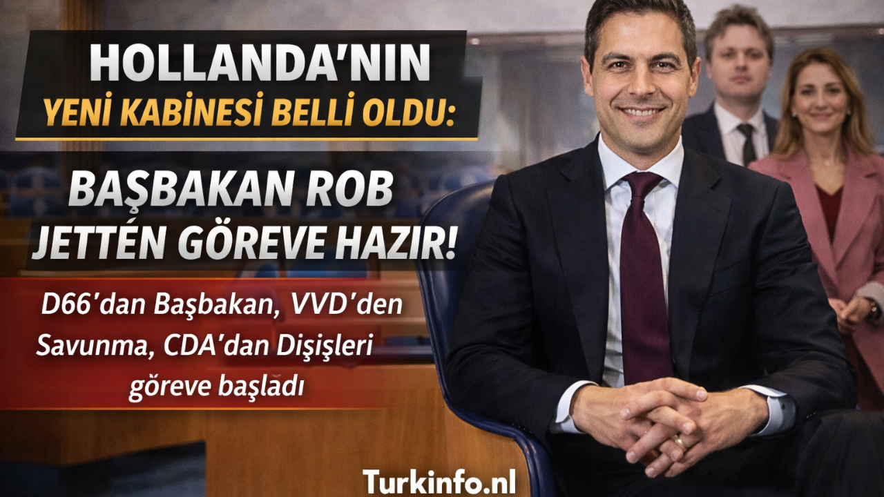 Hollanda'nın Yeni Kabinesi Belli Oldu: Başbakan Rob Jetten Göreve Hazır!