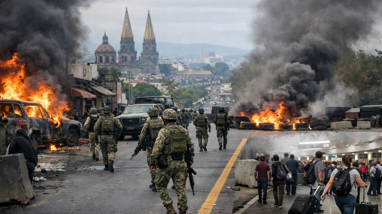 Meksika’da Kartel Liderinin Ölümü Sonrası Şiddet: Hollanda’dan “Evde Kalın” Uyarısı