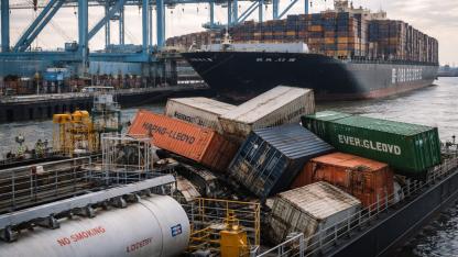 Rotterdam Limanı’nda Konteyner Kazası: Facianın Eşiğinden Dönüldü