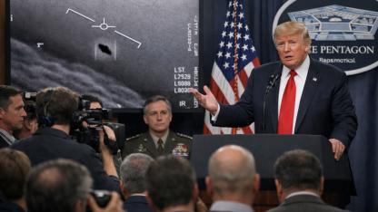 Trump UFO Belgelerini Açıklayacağını Duyurdu