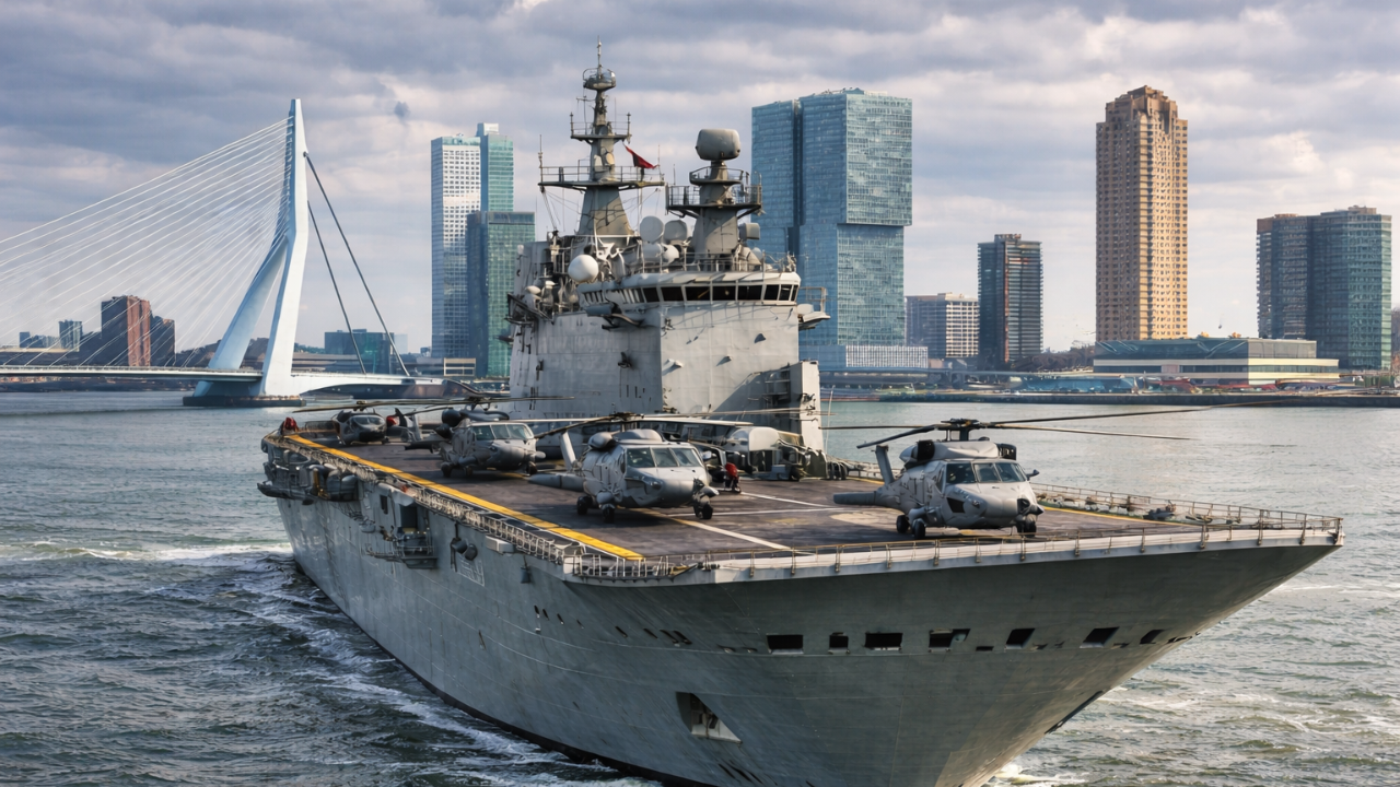 Türk Donanması’nın Dev Gücü Rotterdam Limanı’nına geliyor!