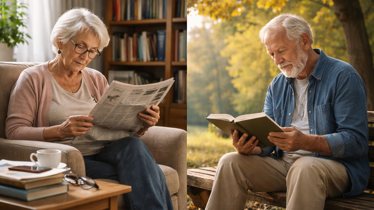 Yeni Araştırma: Gazete ve Kitap Okumak Alzheimer Riskini Azaltıyor