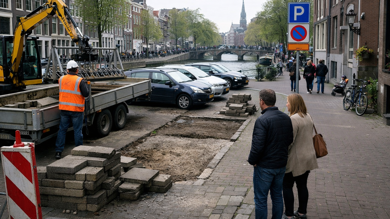 Amsterdam’da Park Yerlerinin Azaltılması Tartışma Yarattı: DENK’ten Tepki