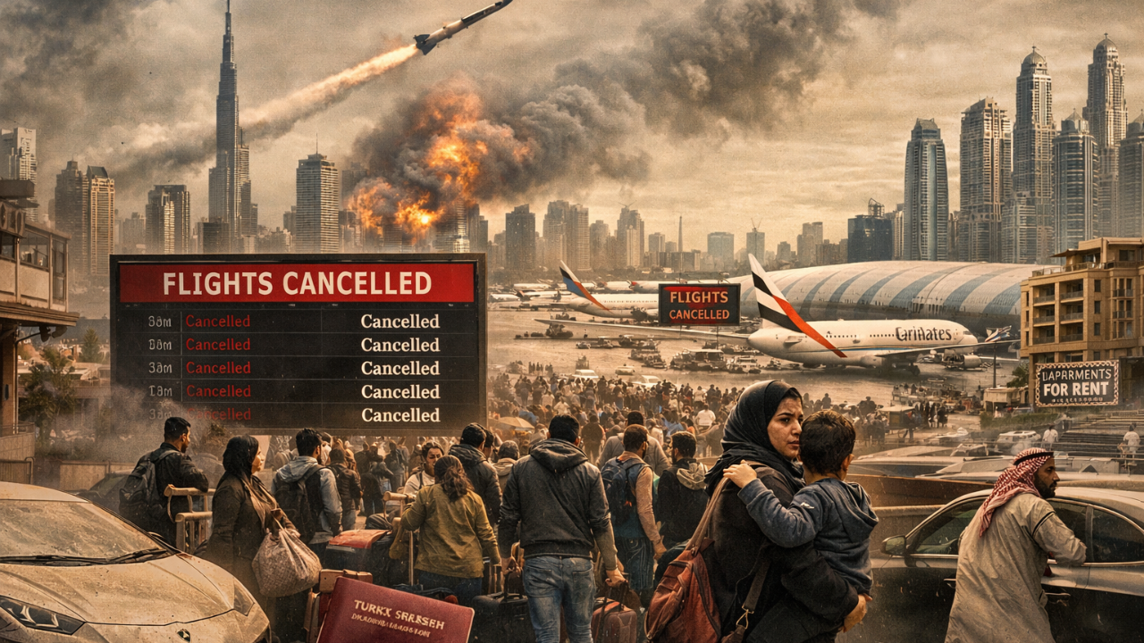 Dubai vergi cenneti çöl rüyası bitti mi? Savaş paniği sonrası gurbetçiler Dubai’yi terk ediyor