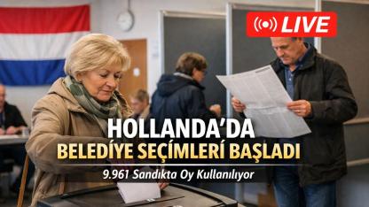 Hollanda 2026 Yerel Seçimleri:  Ülke genelinde oy verme işlemi başladı - Canlı