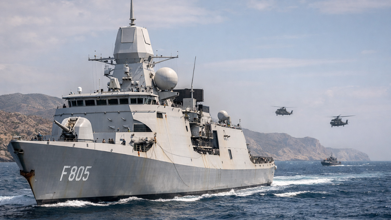 Hollanda Doğu Akdeniz’e Ana Topu Çalışmayan Savaş Gemisi Gönderdi