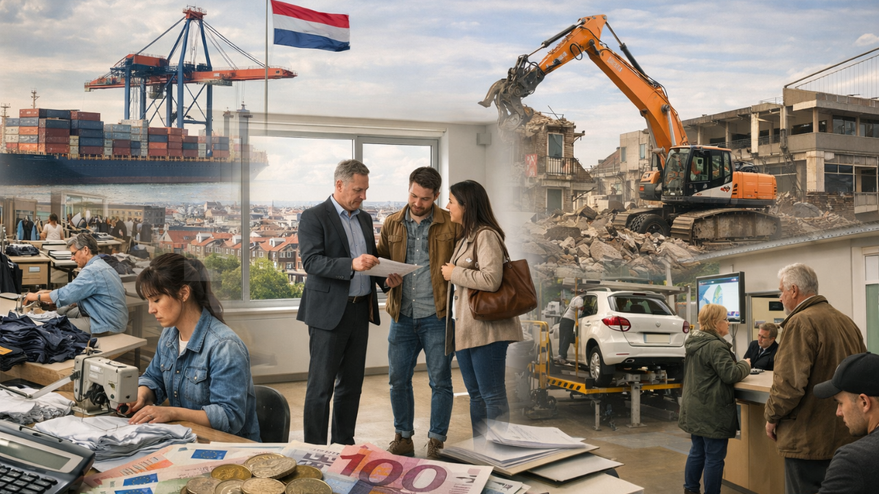 Hollanda ekonomisinde mart görünümü zayıflama sinyali verdi