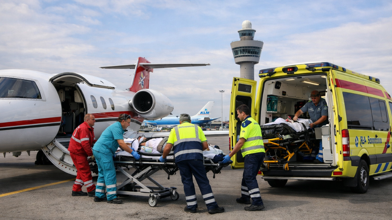 Hollanda’da Ambulans Uçak Krizi: Sigorta Masrafı Karşılamadı