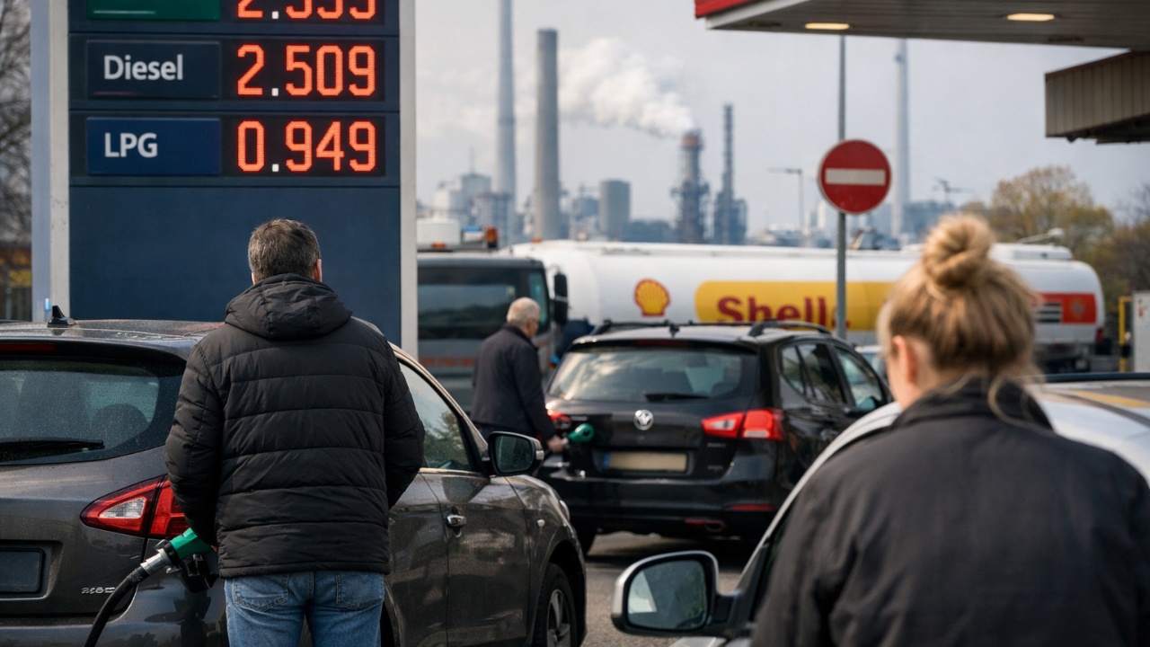 Hollanda’da Benzin Fiyatı 2,40 Euro’ya Dayandı: Sürücüler Zorlanıyor