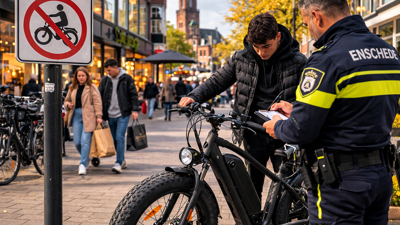 Hollanda’da Bir İlk: Enschede Kent Merkezinde Fatbike Kullanımına Saat Sınırlaması