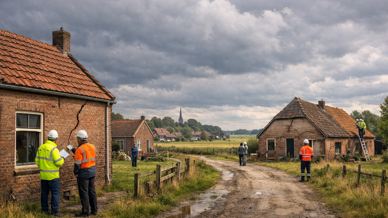 Hollanda'da Deprem Sonrası Yüzlerce Hasar Bildirimi Yanlış Kuruma Yapıldı