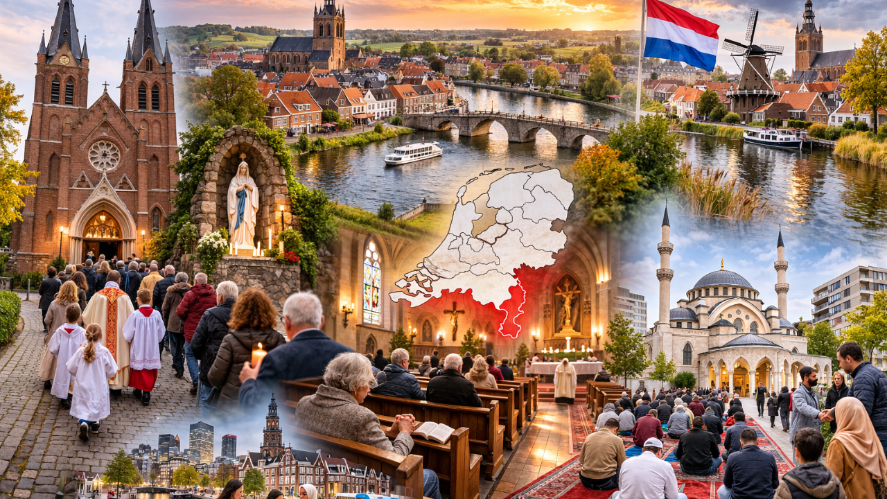 Hollanda’da Dindarlık Geriliyor, Limburg İlk Sıradaki Yerini Koruyor