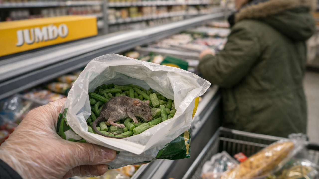Hollanda’da Dondurulmuş Fasulyelerde Fare Çıktı: Jumbo Fasulyeleri Toplatıyor