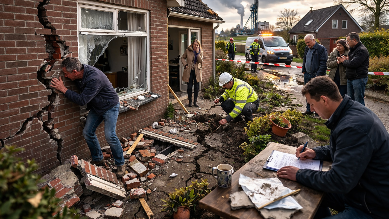 Hollanda’da Drenthe Depremi Sonrası Hasar Bildirimleri 680’i Aştı