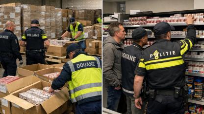Hollanda’da Kaçak Sigara Operasyonu: 500 Bin Adet Ele Geçirildi