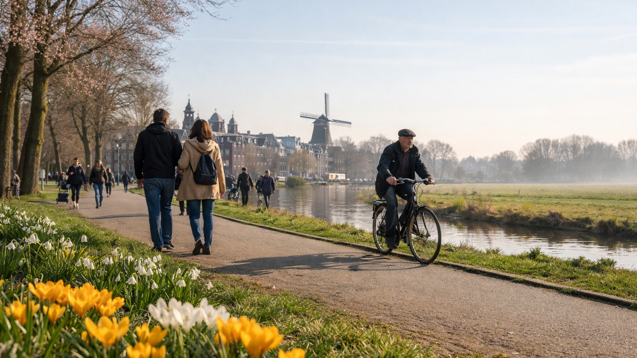 Hollanda’da Mart Ayı Ilık Başlıyor: Sıcaklıklar Yükseliyor