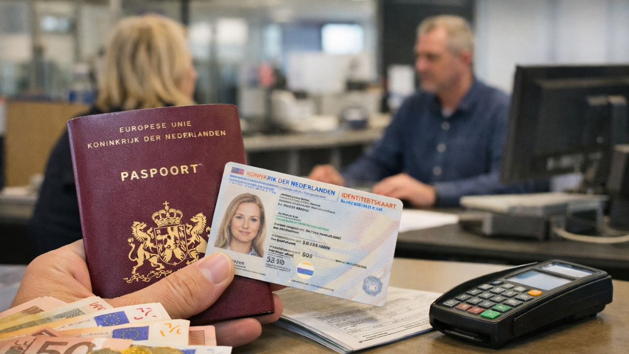 Hollanda’da Pasaport ve Kimlik Ücretleri Yükseldi: 2026 Tarifesi Açıklandı