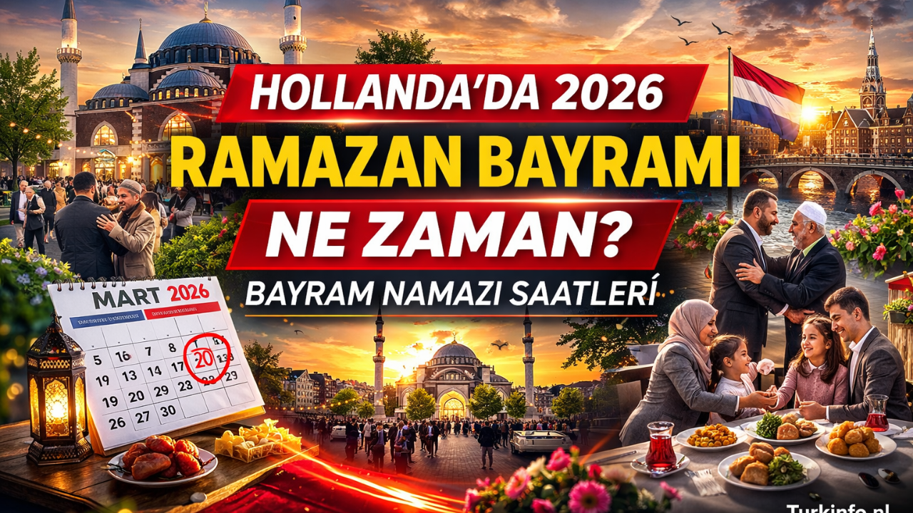 Hollanda’da Ramazan Bayramı 2026: Arefe Günü ve Bayram Tarihleri