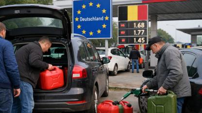 Hollanda’da Ucuz Yakıt İçin Sınırı Geçen Sürücülere Bidon Uyarısı