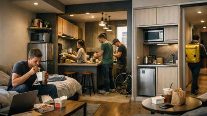 Hollanda’da Yeni Konut Trendi: Mutfaksız Daireler Yayılıyor, Gençler Artık Daha Az Yemek Pişiriyor