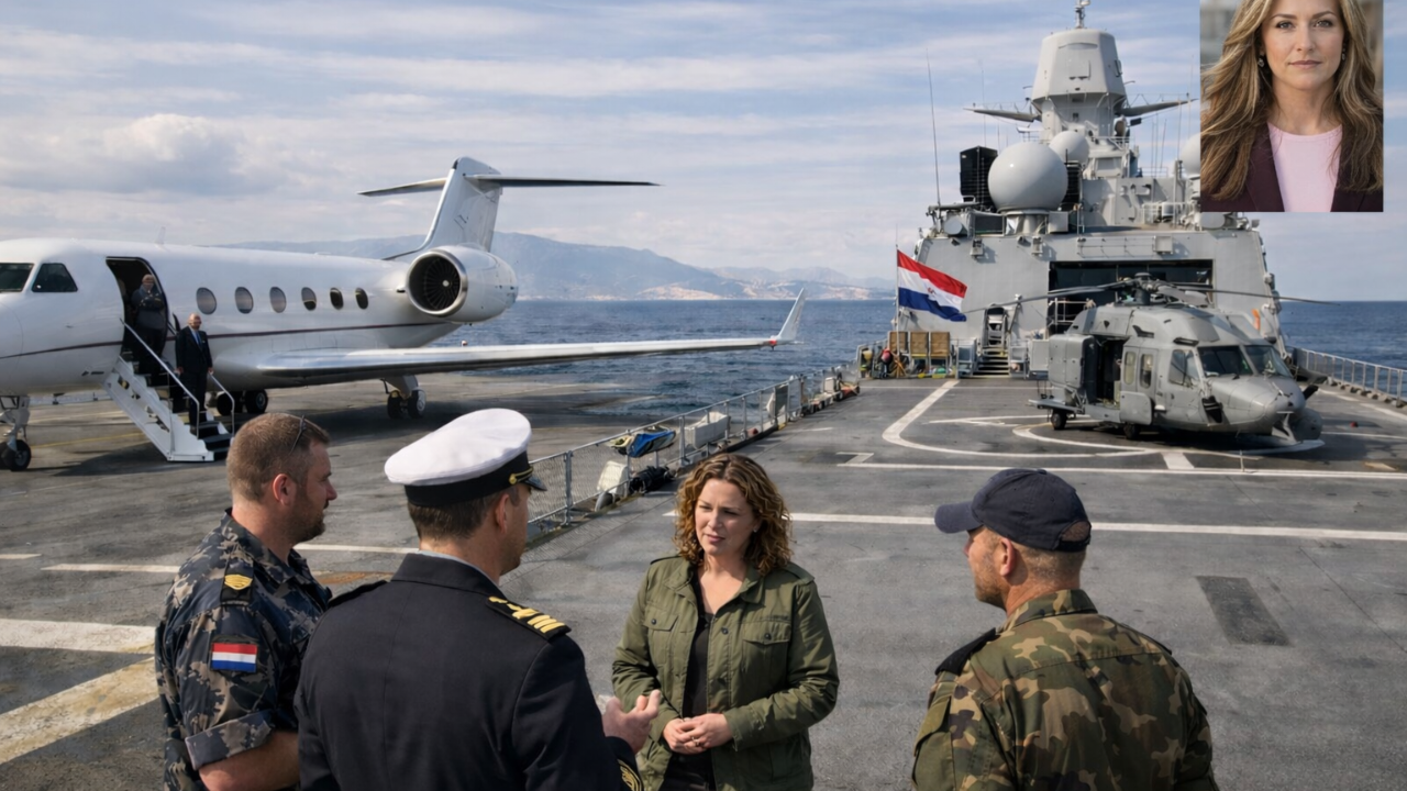 Hollanda’da Yeşilgöz’ün Özel Jet İle Donanma Ziyareti Tartışma Yarattı