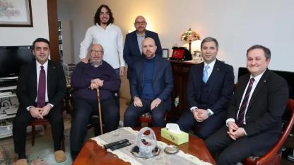 Hollanda’da YTB Başkanı Turus’tan İbrahim Görmez’e Ziyaret