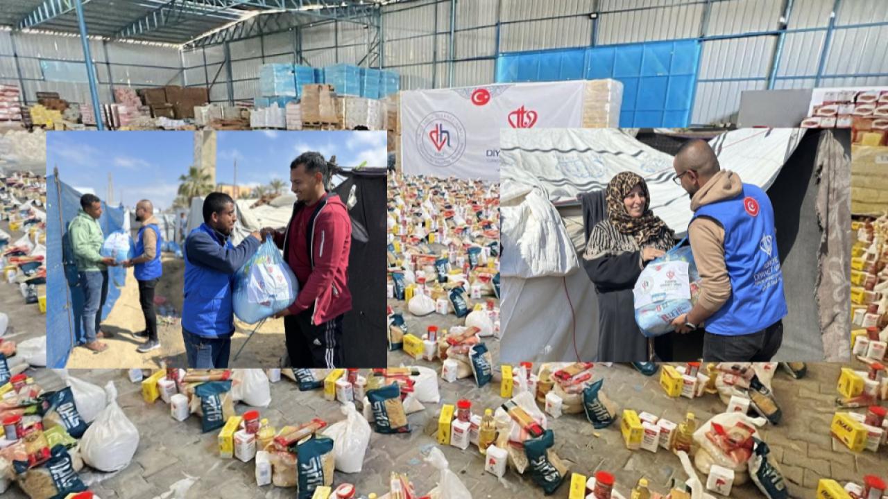 Hollanda’dan Gazze’ye Ramazan Yardımı: HDV Gıda Kolileri Dağıttı